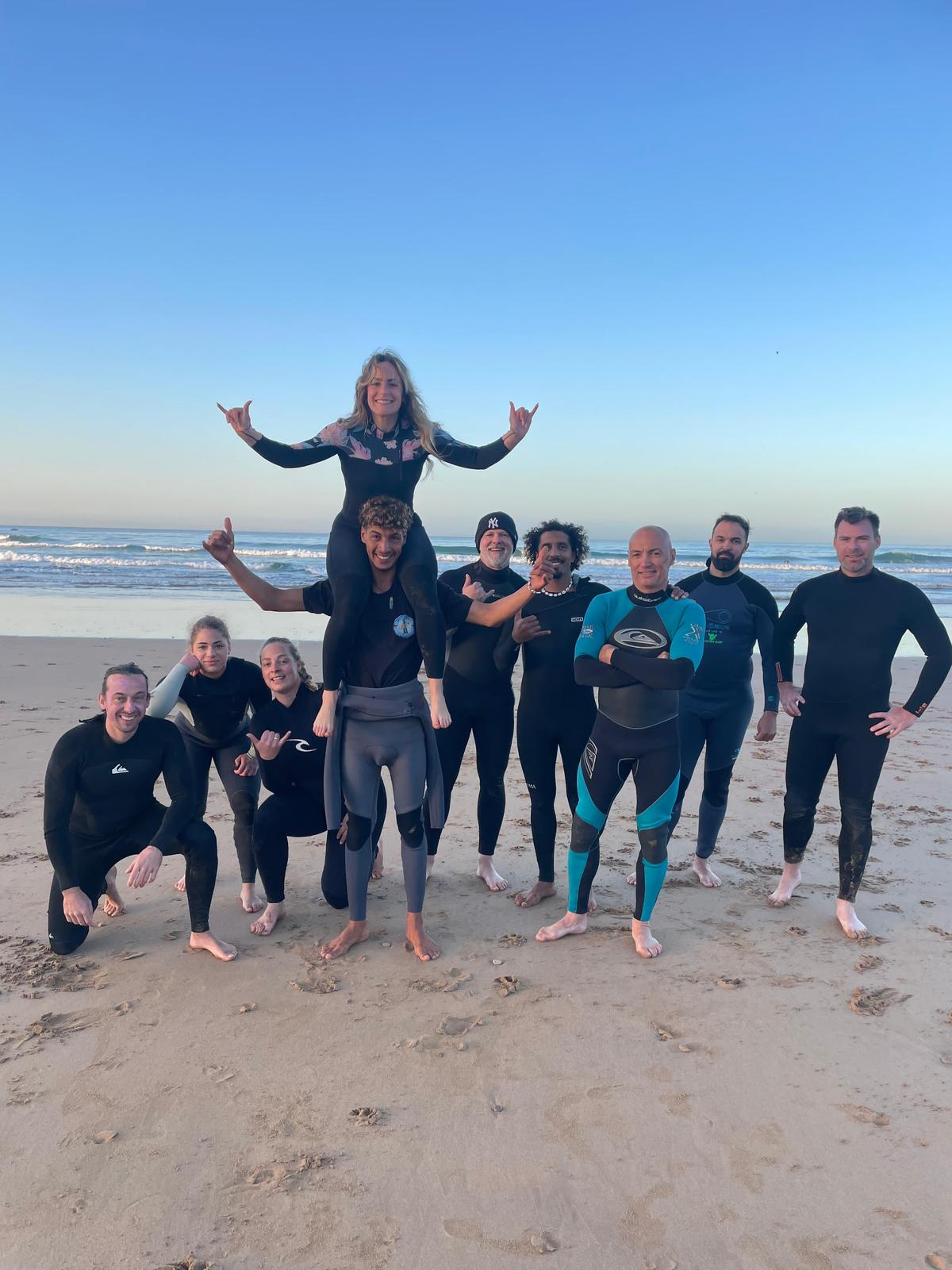 Group surf photo